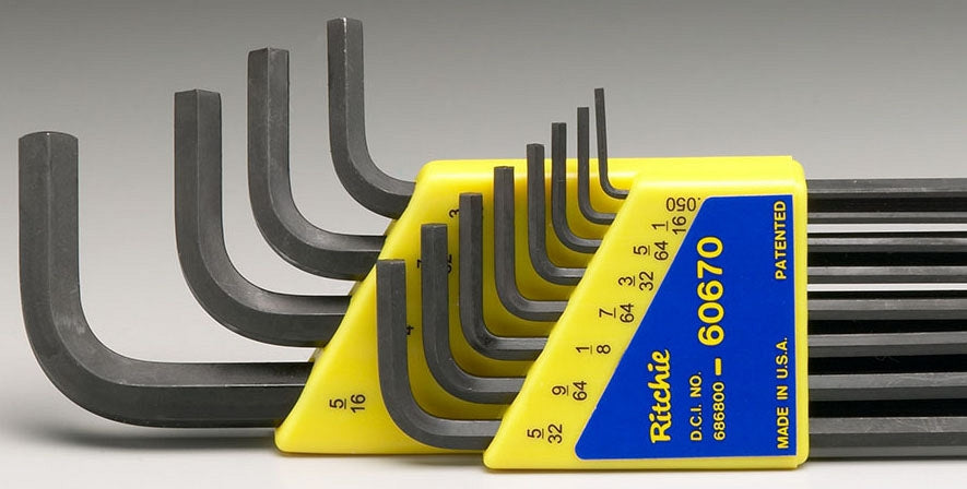 YELLOW JACKET Yellow Jacket 60685 Long Ball Hex Key Set