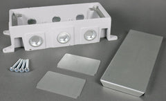 WIREMOLD Wiremold 880CS3-1 3-gang Cast Iron Floor Box