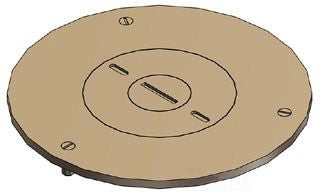 ABB Abb P601/22 Steel City Floor Plate with Plugs