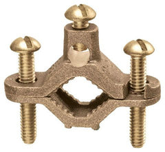 ARLINGTON Arlington 720BBS Brass Grounding Clamp 1/2 to 1 Inch