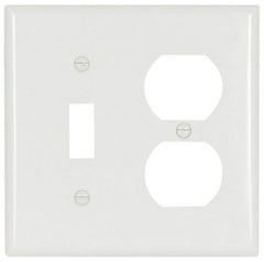 EATON Eaton 2138W-BOX 2-gang Switch Duplex Receptacle Wall Plate