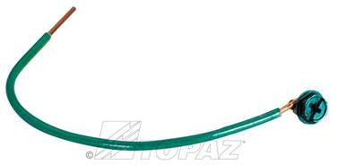 SOUTHWIRE Southwire 50 14 Awg Solid Green Grounding Pigtail 50 Pack