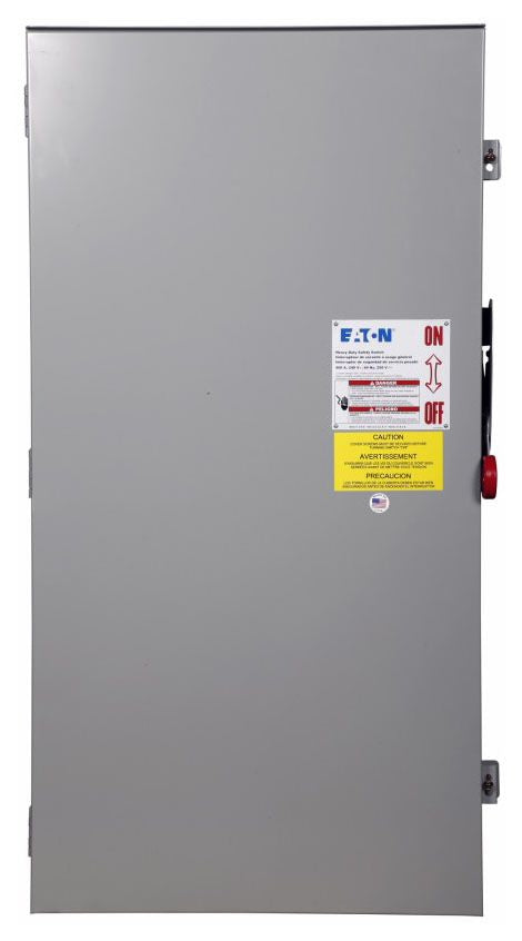 EATON Eaton DH325FRK Heavy Duty Safety Switch 400A