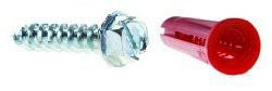ACORN Acorn HPAK14J 1/4 Inch Hex Screw Plastic Anchor Kit