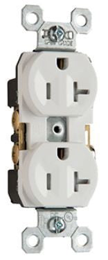 LEGRAND Legrand TR5352-I Duplex Receptacle 20A 125V Commercial
