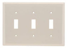LEGRAND Legrand SP3-LA Weatherproof 3-gang Toggle Switch Plate
