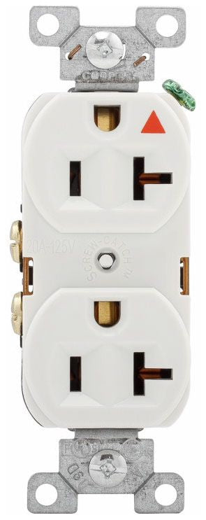 EATON Eaton IG5362W 20A Isolated Ground Receptacle