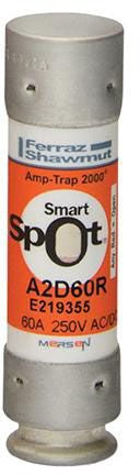 MERIT BRASS Merit Brass A2D60R Time Delay Fuse 60A 250V RK1