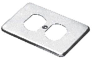 APPLETON Appleton FS-1-DCS 1-gang Steel Duplex Receptacle Cover