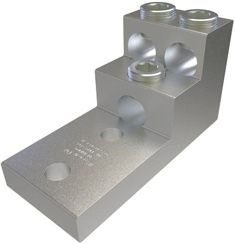 ILSCO Ilsco PB3-600-2N 600 Mcm Alcu 3 Conductor Mechanical Lug