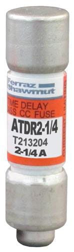 MERSEN Mersen ATDR2-1/4 600V Cc Time-delay Fuse 2-1/4A