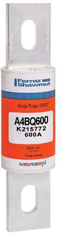 MERIT BRASS Merit Brass A4BQ600 Class L Fuse 600V