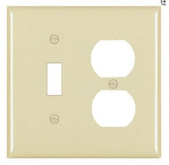 LEGRAND Legrand TP18-BK 2-gang Duplex Switch Wallplate Black