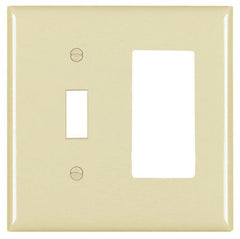 LEGRAND Legrand TP126-GRY 2-gang Switch Gfci Wallplate Gray