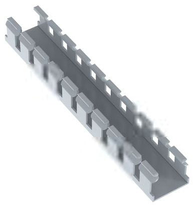 PANDUIT Panduit G1X1LG6 Wiring Duct 1x1 Light Gray Pvc