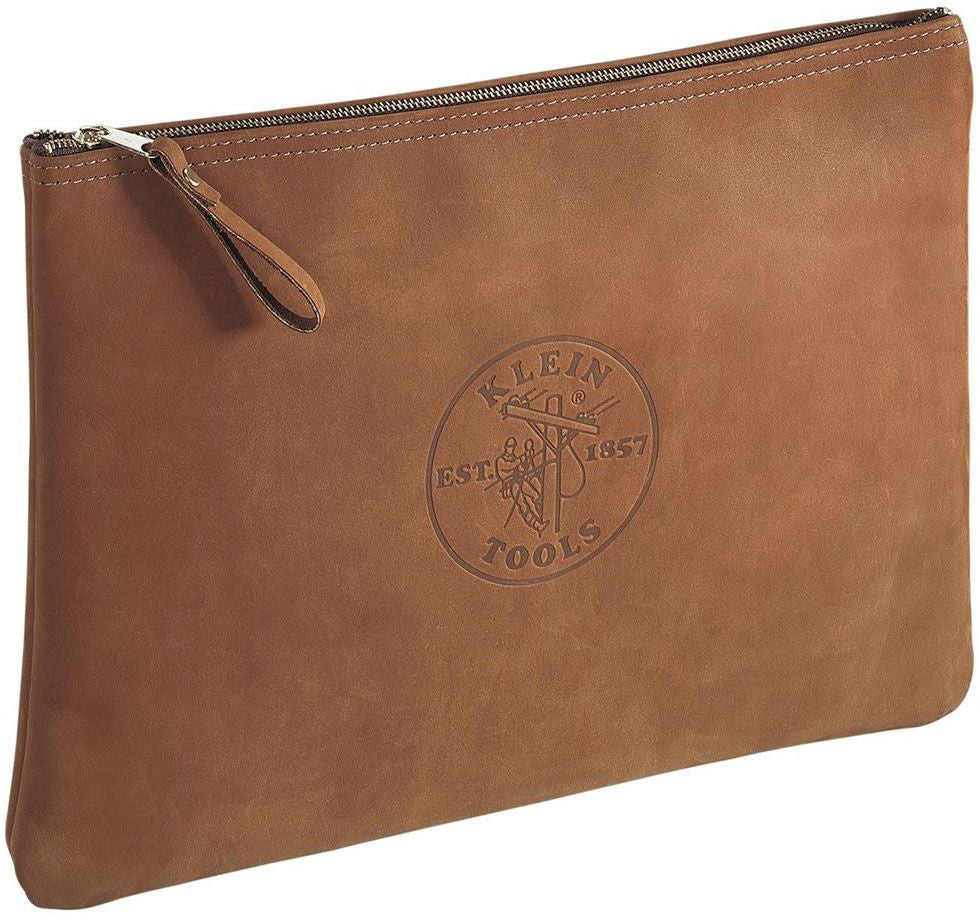 KLEIN TOOLS Klein Tools 5136 Leather Portfolio Zipper