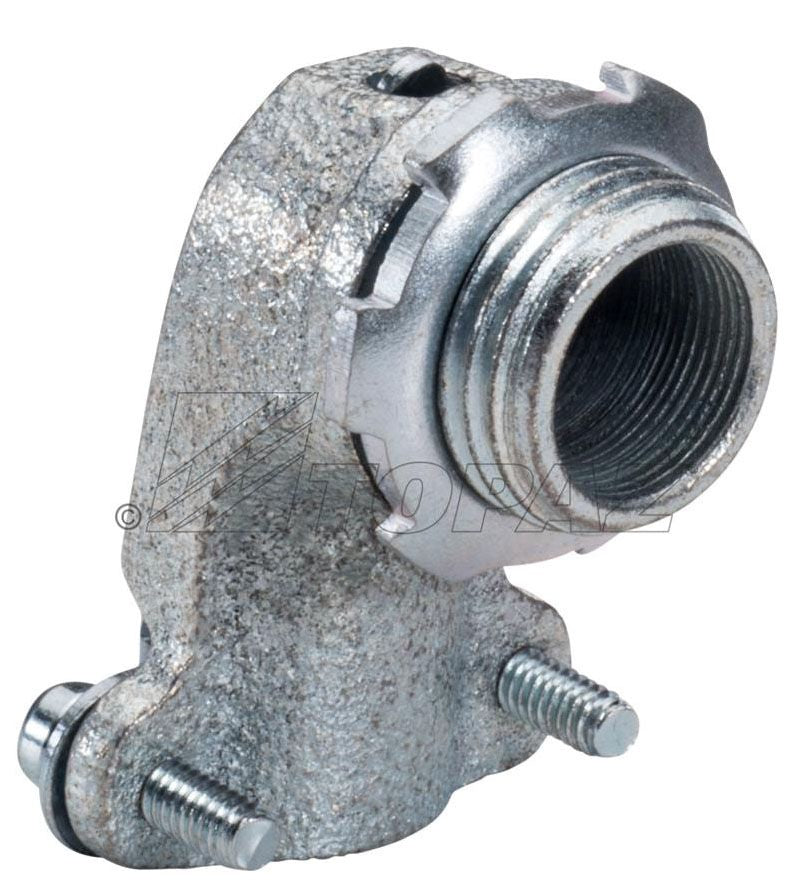SOUTHWIRE Southwire 101M 1/2 in 90 Degree Metal Flex Conduit Connector