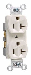 LEGRAND Legrand CR20-LA Duplex Receptacle Nema 5-20R 20 Amp