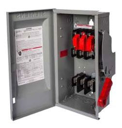 SIEMENS Siemens HF261S Heavy Duty Safety Switch 2P 600V 30A