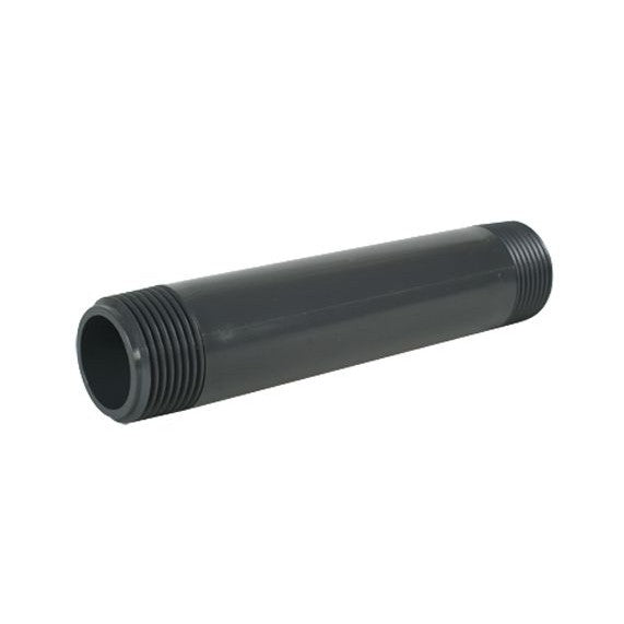 AQUALINE Aqualine PPN-38-40 Sch 80 Pvc Nipple 3/8x4 in