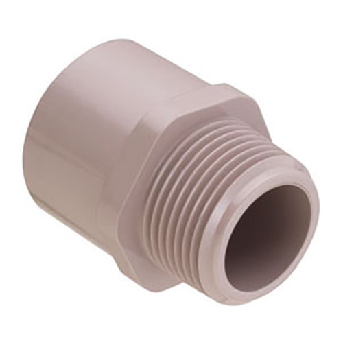 LESSO Lesso UV436-010 Sch 40 Pvc Male Adapter 1 in Txs Uv