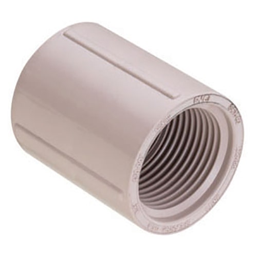 LESSO Lesso UV430-007 Pvc Coupling 3/4 in Txt Sch 40 Uv Resistant