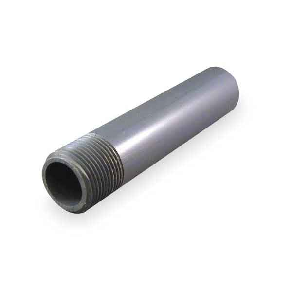 AQUALINE Aqualine PPN-20-60TOE Sch 80 Pvc Toe Nipple 2x6 in