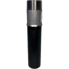 CARRHILL Carrhill 710-0075-S4 Straight Transition Fitting 0.75 in Mipt Ss X