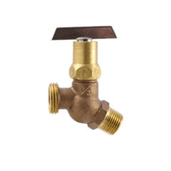 AQUALINE Aqualine HB-050FL 1/2 Inch Fipt Brass Hose Bib with Key