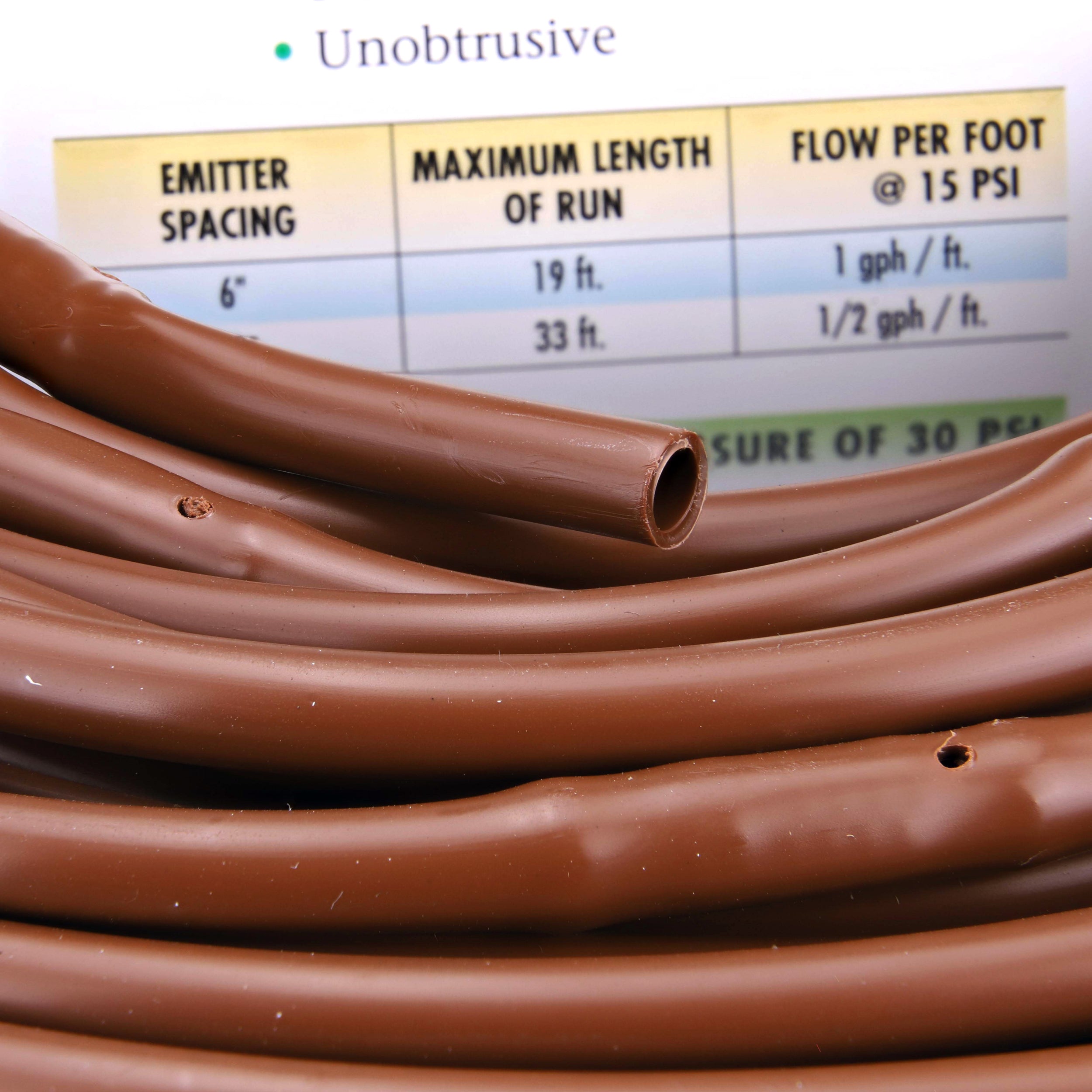 NDS Nds SFJR-BR-12-01 Mini-drip Emitter 0.5 Gph Brown 100 Ft