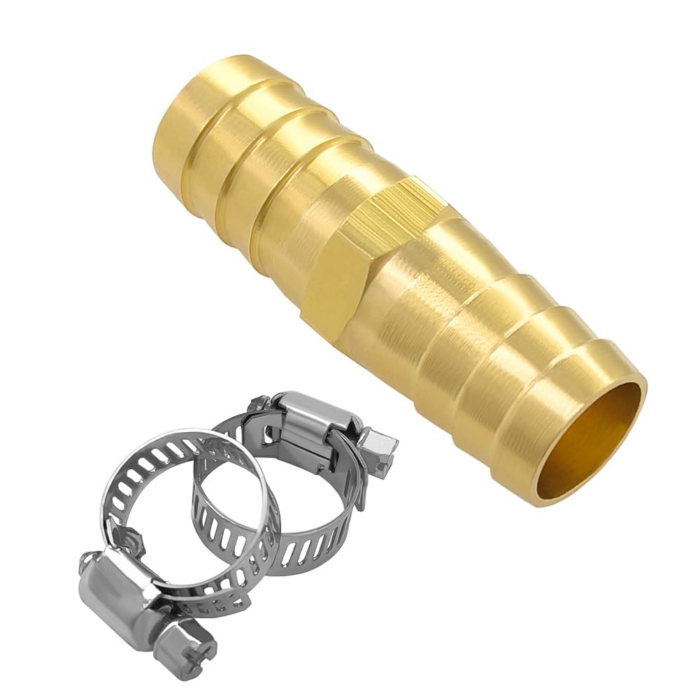 HYDRO-RAIN Hydro-rain 58143N Brass Hose Repair Coupling 3/4 Inch