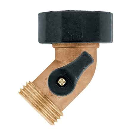 HYDRO-RAIN Hydro-rain 58553N Brass Gooseneck Coupling Fht X Mht