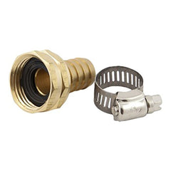 HYDRO-RAIN Hydro-rain 58142N Brass Hose Repair 3/4 Inch Fht X Insert