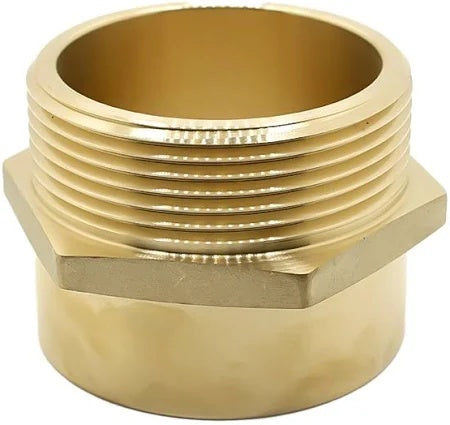 AQUALINE Aqualine FP-HFM15F15T Brass Fire Adapter 1.5in Fnst X Mipt