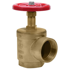 AQUALINE Aqualine FP-AV15M Brass Fire Hose Angle Valve 1.5in