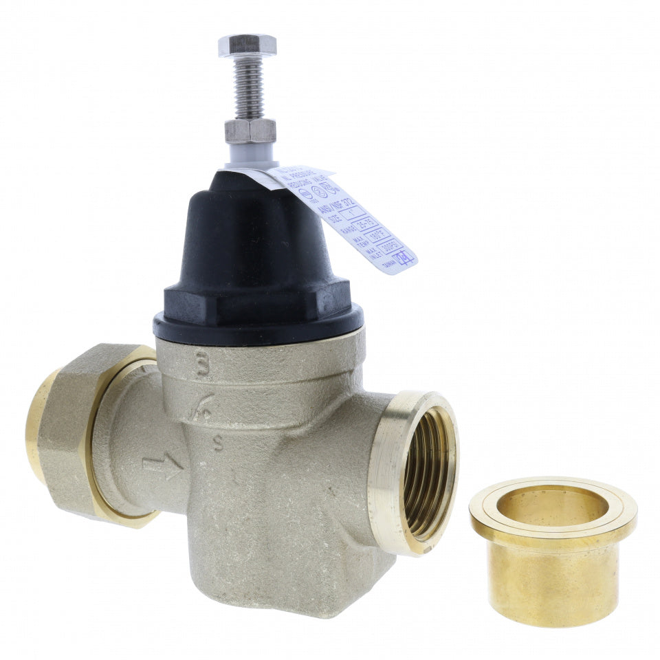 AQUALINE Aqualine PRV3-075-LF Brass Pressure Regulator 3/4 Inch