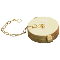 AQUALINE Aqualine FP-CAP15 Brass Fnst Cap with Chain 1.5 in