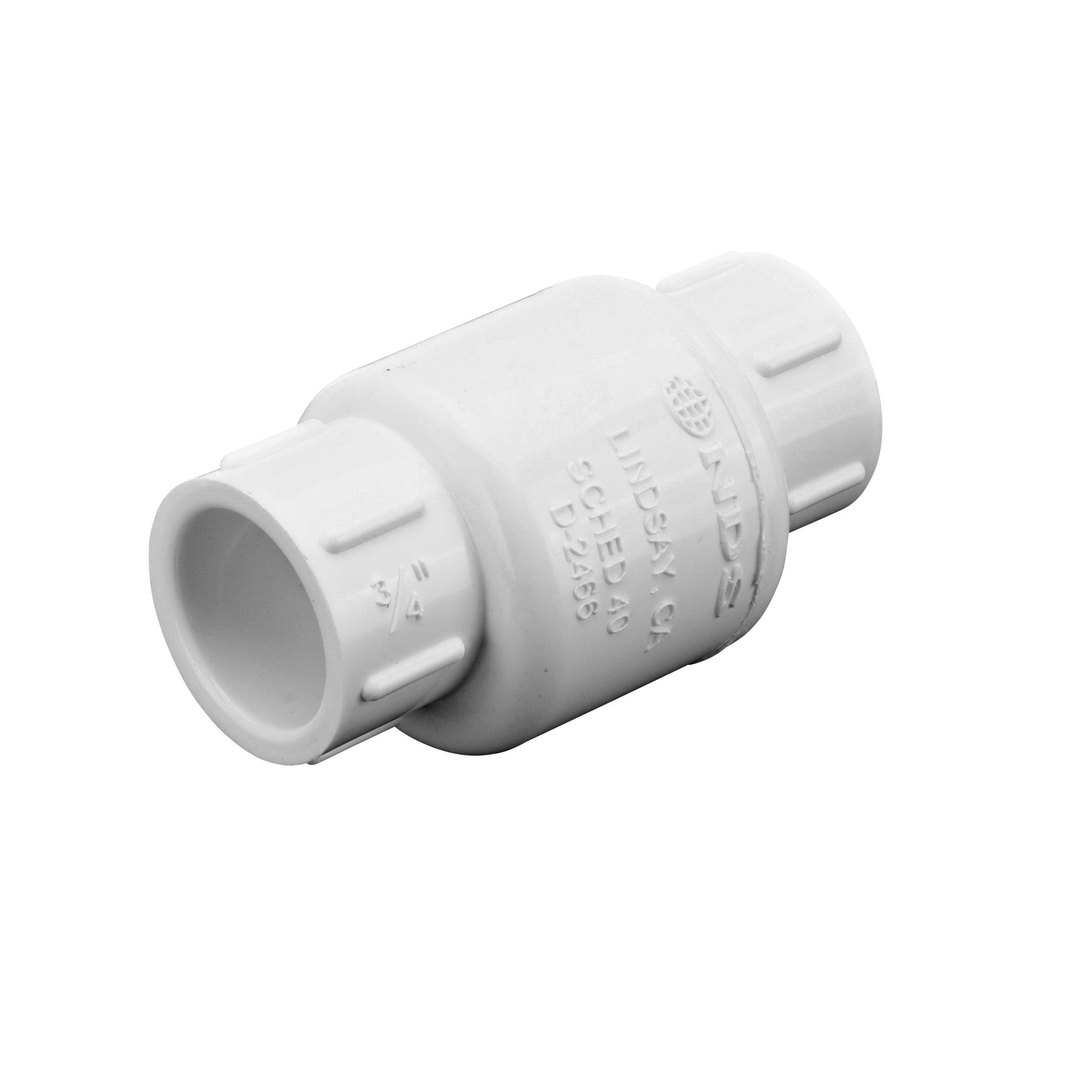 NDS Nds 1520-07 Pvc Swing Check Valve 3/4 Inch Sxs