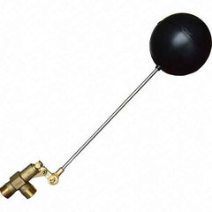ROBERTS MANUFACTURING Roberts Manufacturing R400-1-5P Brass Float Valve 1 in Mipt