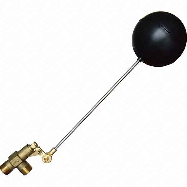 ROBERTS MANUFACTURING Roberts Manufacturing R400-3/4-5P Brass Float Valve 3/4 in Mipt