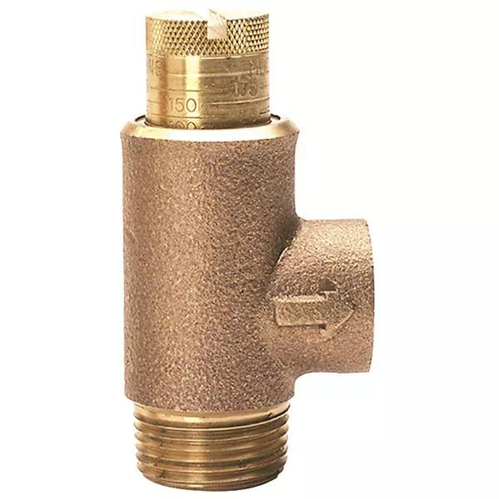 WILKINS Wilkins 12-P1500XL Pressure Relief Valve 0.5 in Lead Free