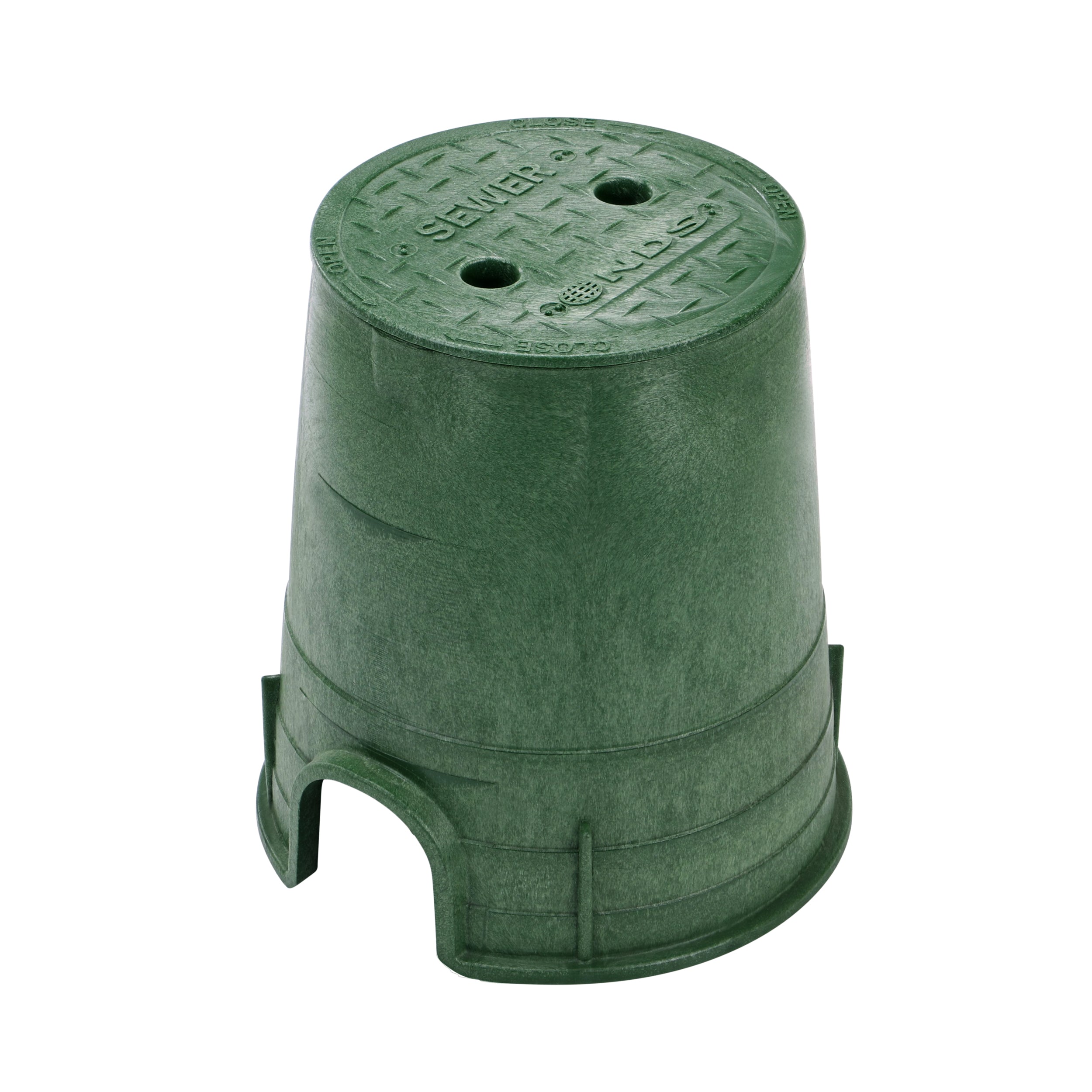 NDS Nds 108BC Round Icv Valve Box 7 Inch Green