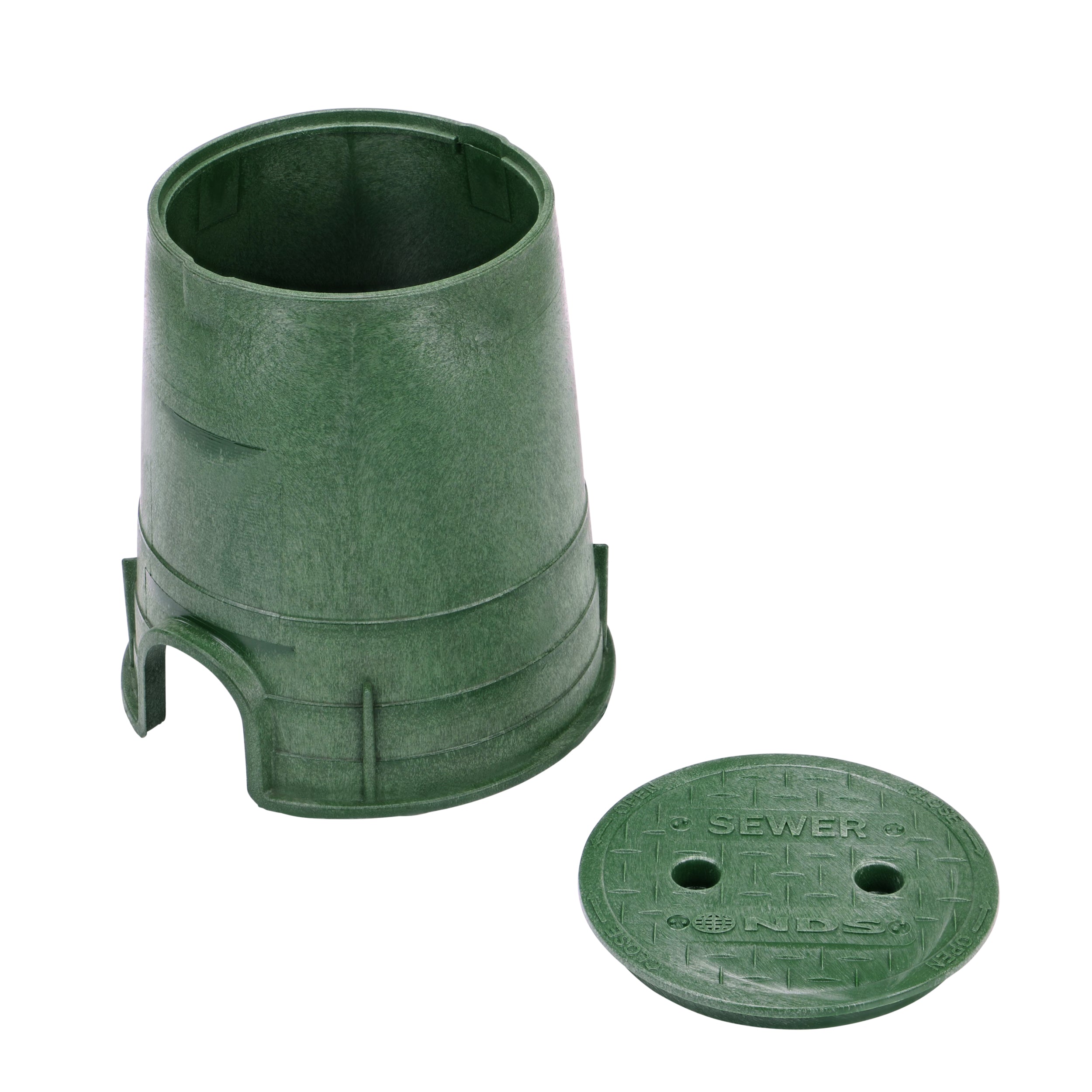NDS Nds 108BC Round Icv Valve Box 7 Inch Green