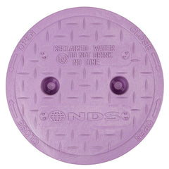 NDS Nds 107PBCR 7 Inch Round Purple Valve Box