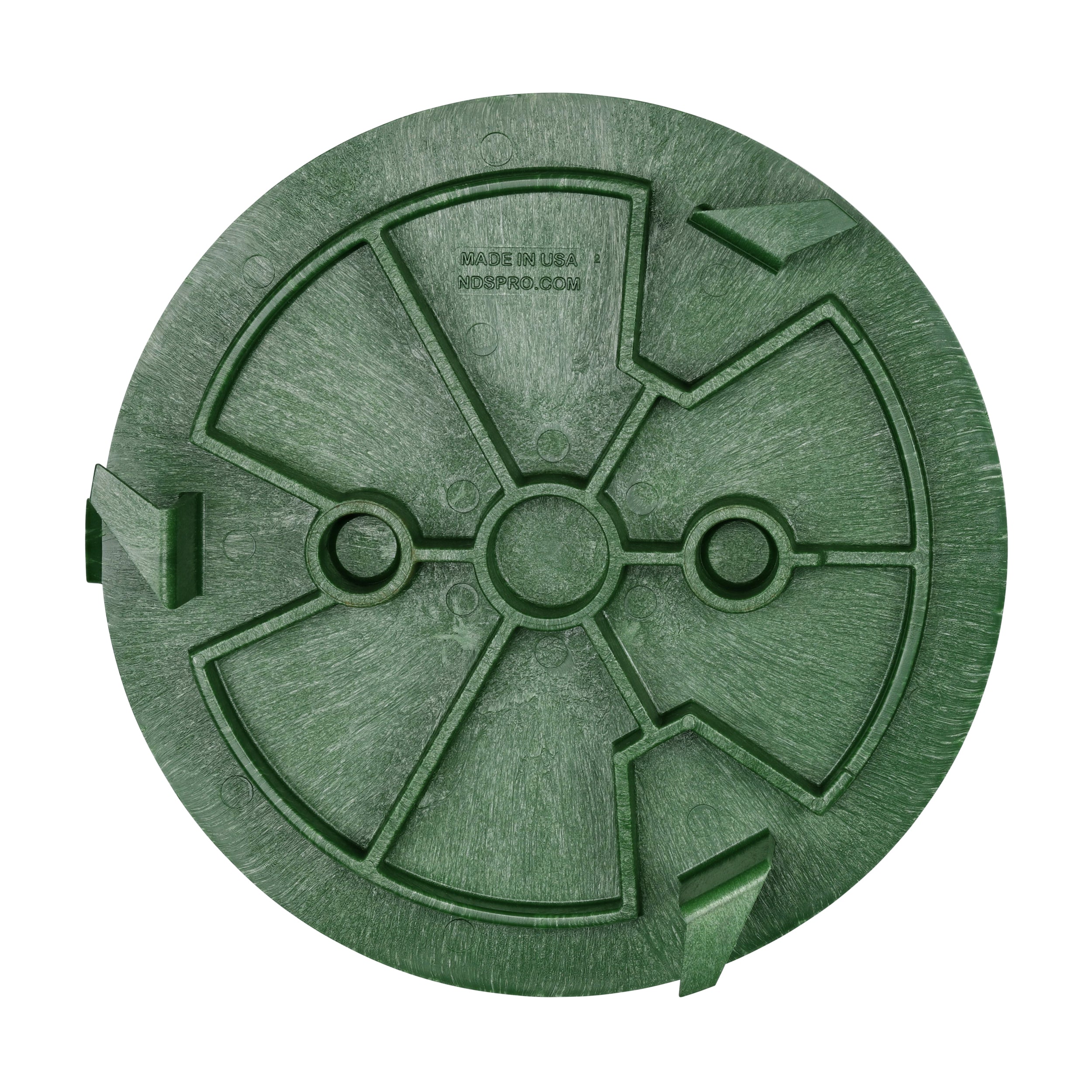 NDS Nds 10RND-UC Surefit Universal Round Green Lid 10 in