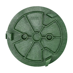 NDS Nds 10RND-UC Surefit Universal Round Green Lid 10 in