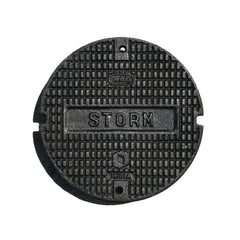 CHRISTY Christy 3001080 Cast Iron Storm Lid 10 Inch Id