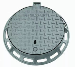 JENSEN PRECAST Jensen Precast 1-RT Water Lid Cast Iron Water Lid 9 Inch