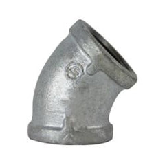 AQUALINE Aqualine GEL45-125 Galvanized 45 Degree Elbow 1.25 in