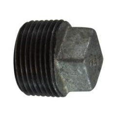 AQUALINE Aqualine GPLUG-100 Threaded Galvanized Plug 1 Inch